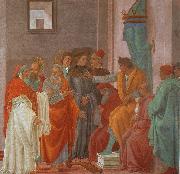 Filippino Lippi Disputation with Simon Magus Sweden oil painting artist